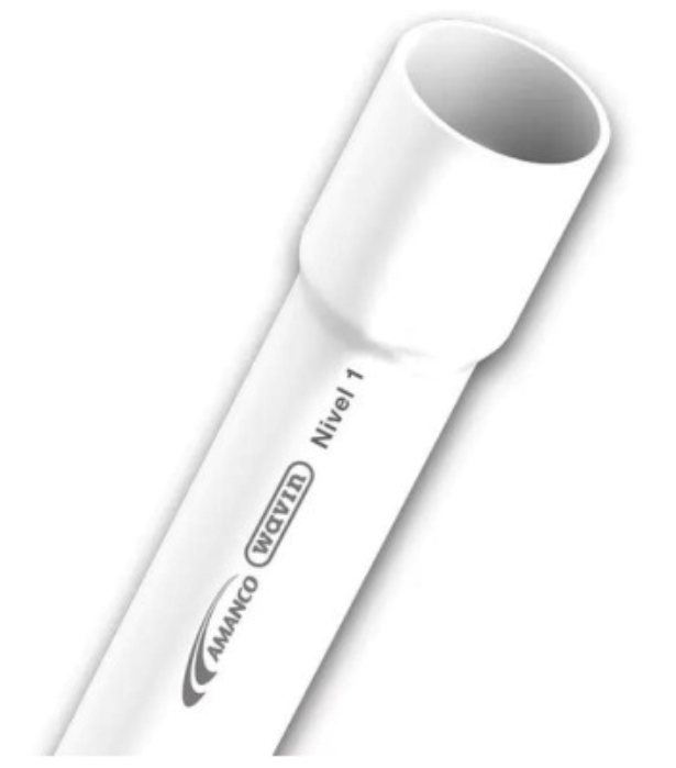 TUBO PVC NIVEL 1 - x 4 MT