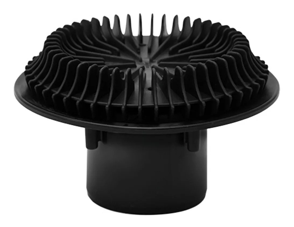 EMBUDO REDONDO VERTICAL DURATOP P/MEMBRANA 110 MM