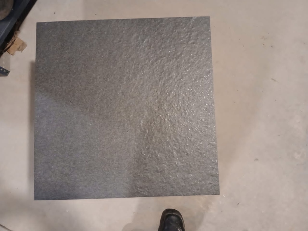 PORCELANATO GRANITO OUT BLACK RECTIFICADO 59X59 CERRONEGRO