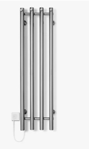 TOALLERO ELECTRICO ATRIM ACERO INOX 26X95