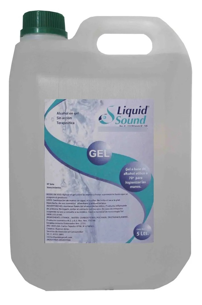 ALCOHOL EN GEL