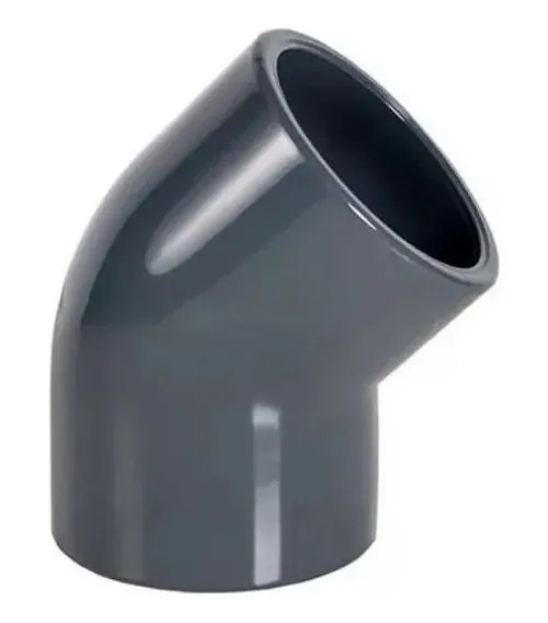 CODO PVC GRIS 50 MM 45° HH TIGRE