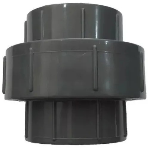 UNIÓN DOBLE PVC GRIS Ø50 JP