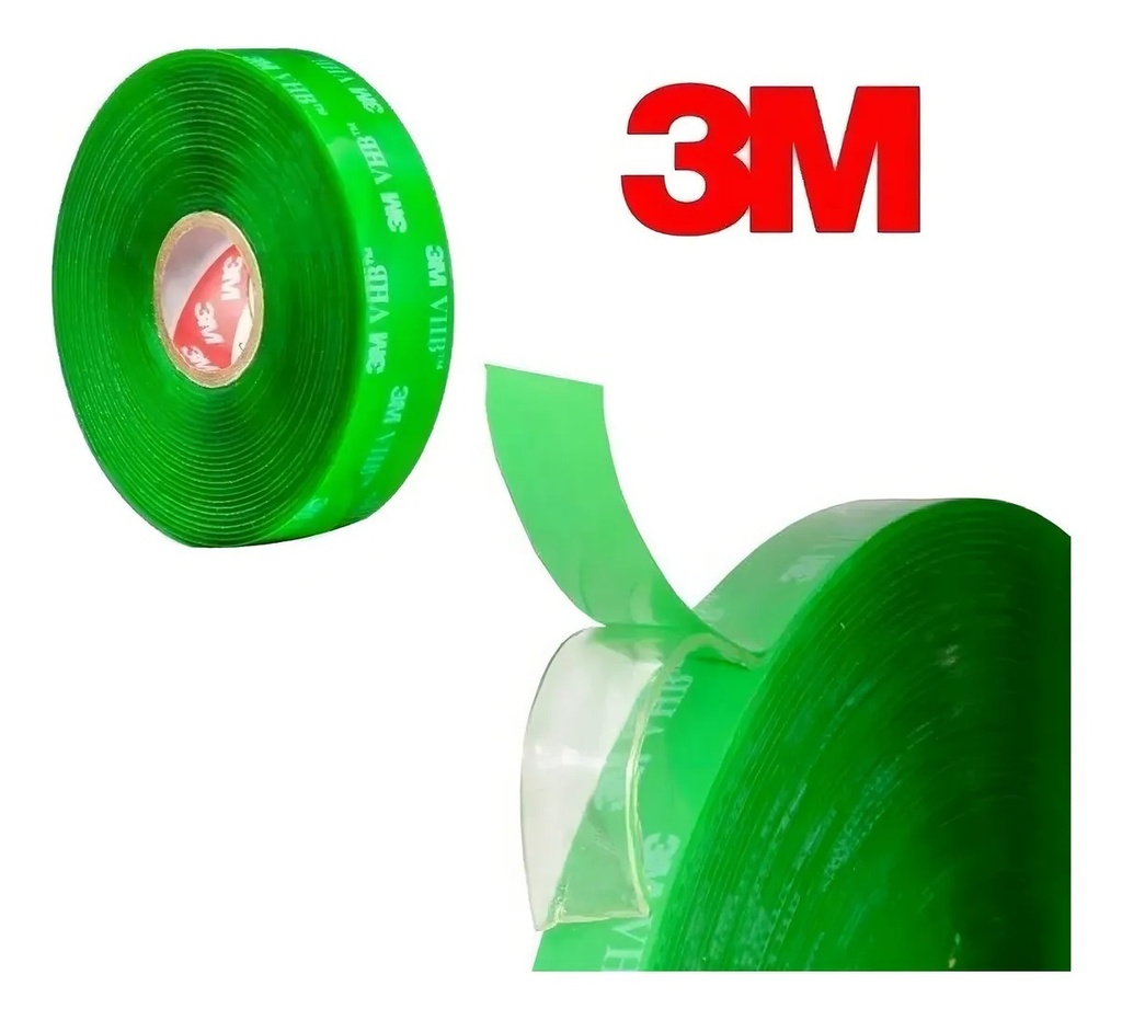 CINTA DOBLE CONTACTO BIFAZ 3M ROLLO