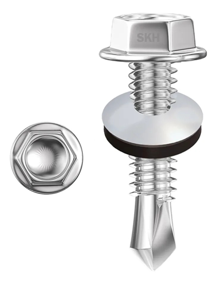 TORNILLO AUTOPERFORANTE CABEZA HEX 14 X 1" PUNTA MECHA