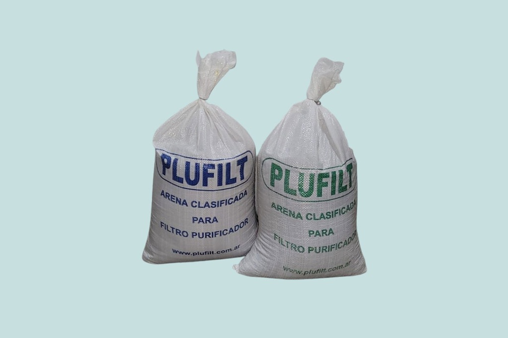 BOLSA ARENA P/ FILTRO PLUFILT X KG
