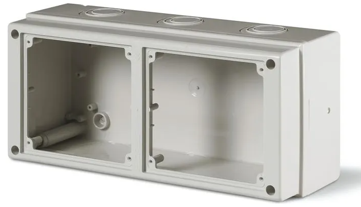 CUADRO DE DISTRIBUCION PARA 2 BASES - IP66