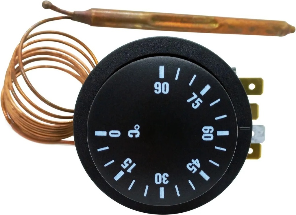 TERMOSTATO SIMILAR IMIT CAEM 0 A 90°C BULBO CAPILAR