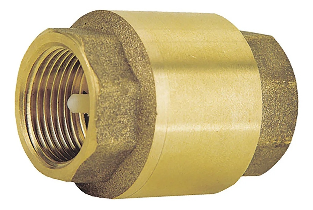 VALVULA DE RETENCIÓN DE RESORTE DE  1 1/4