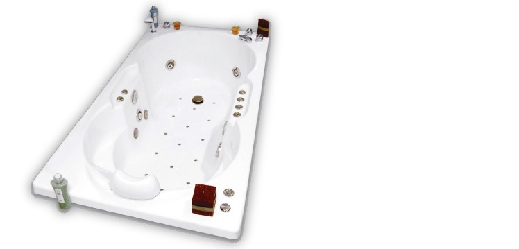 HIDROMASAJE AFRODITA 179 X 94 X 38